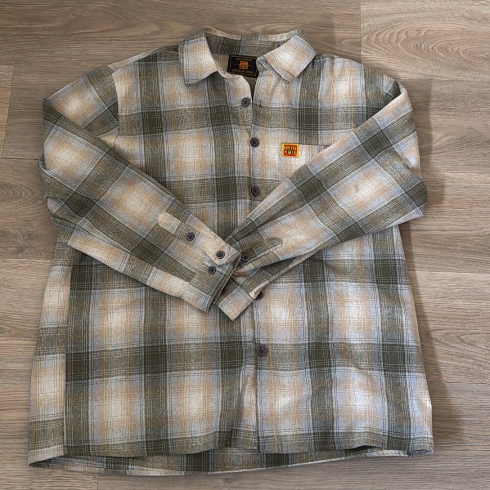 FB County Flannel/Plaid Button Up